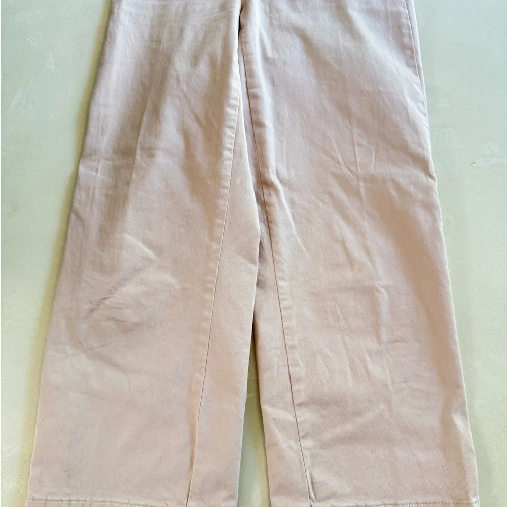 Marine Layer Wide Leg Pants in Dusty Pink - Picture 4 of 6